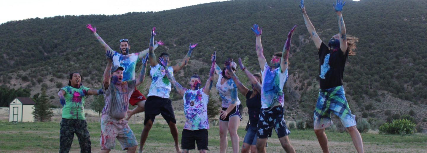 Summer camp volunteer celebrations at free summer camp for kids in Colorado